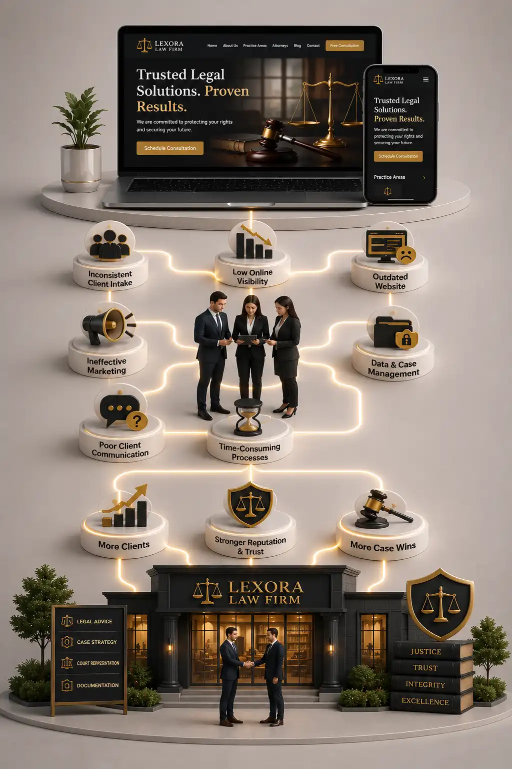 Law Firm Website Noida practice losing client enquiries from outdated site