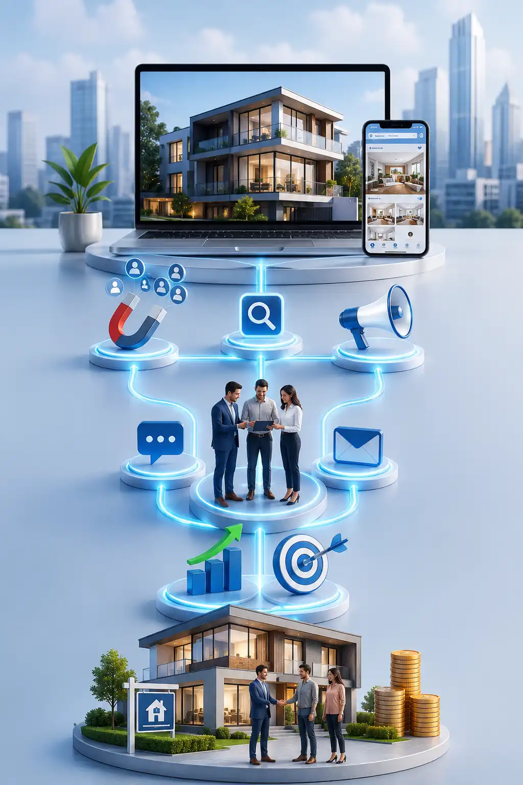 Real estate agency losing online buyer leads due to outdated property website