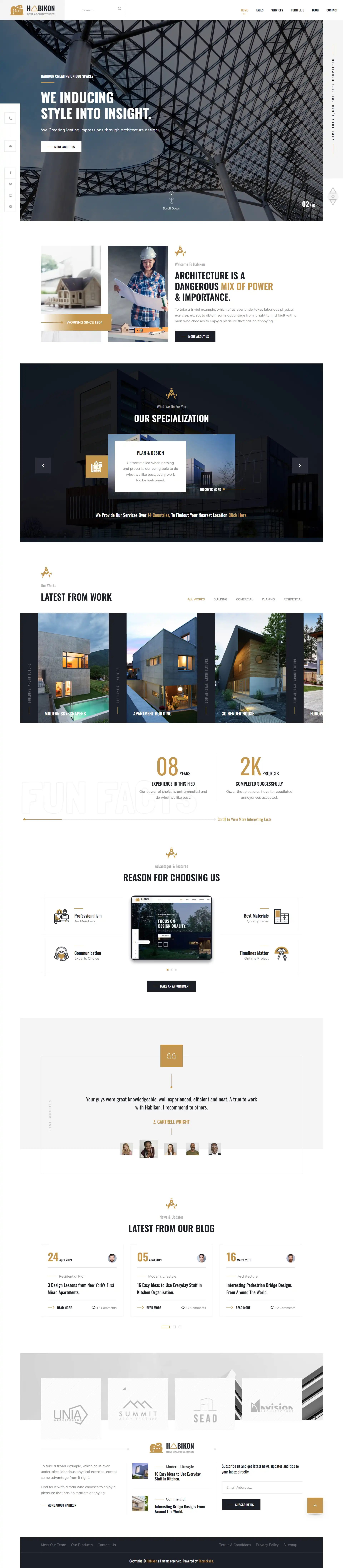 Home furniture catalog website with shopping-ready product pages